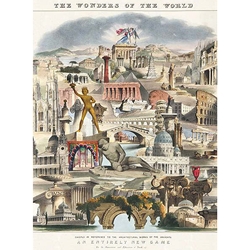 The Wonders of the World- Poster Paper 19.5 x 27.25" Sheet