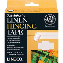 Lineco/University Products Self Adhesive Linen Hinging Tape