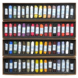 Diane Townsend Handmade Thinline Pastel Sets - Complete Set of 64 Pastels