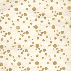 Nepalese Party Confetti- Gold/Natural 20x30" Sheet