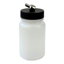 Paasche 3-Ounce Plastic Bottle Assembly for VL, MIL, SI and TS Airbrush (VLP-3-OZ)
