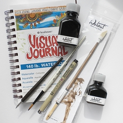 Art Survival Kit- Tom Norton's Walnut Drawing Ink Set