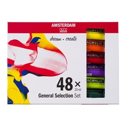 Standard Series Acrylics General Selection Set 48 × 20 ml