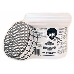 Bob Ross Brush Cleaning Bucket & Screen