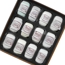 Diane Townsend Handmade Terrages Sets - White Out Set of 12 Pastels