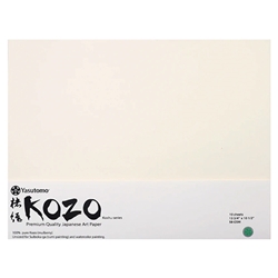 Kozo Pure Paper 10 1/2" x 13 3/4" Pack of 10 Sheets