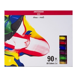 Amsterdam Acrylics All Colors Set | 90 × 20 ml