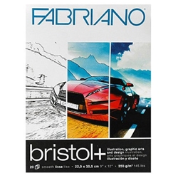 Fabriano 11"x14" Smooth Bristol Board