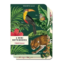 Cavallini Tropicale Mini Notebook Set