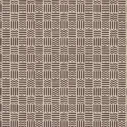 "NEW!" Carta Varese Florentine Paper- Brown Lines and Zig Zags in Squares 19x27 Inch Sheet