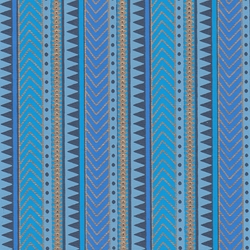 *NEW!* Southwest Stripe Paper- Blues on Indigo Paper 22x30" Sheet