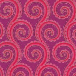 Art Nouveau Octopus Stripe Paper- Magenta Shades 22x30" Sheet