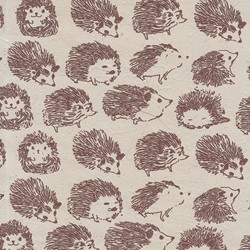Nepalese Printed Paper- Hedgehogs 19.5x29.5"