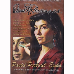 Daniel Greene Pastel Painting DVD: Erika