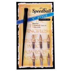 Speedball 'C' Style Pen Set