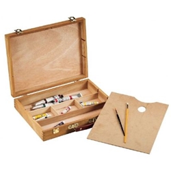 Wood Palette Sketch Box Large