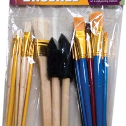 Art Alternatives Bag o' Brushes - 25 Brushes