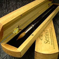 Winsor & Newton Series 7 Watercolor Rounds in a Wood Box