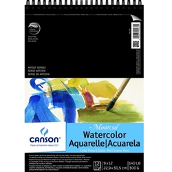 Canson Montval Watercolor Top Spiral-Bound Pad