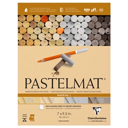 Pastelmat Pad Palette 1 (Maize, Buttercup, Dark Grey, Light Grey)