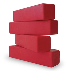 Enkaustikos EnkaustiKolors Primary Red Set of 4 Encaustic Sticks