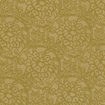 Nepalese Printed Paper- Art Nouveau Lotus Print Yellow on Maize 20x30" Sheet