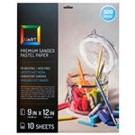 UART Premium Sanded Pastel Paper 9" x 12", 10 Sheets