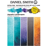 Daniel Smith Extra Fine Watercolor Set of 5 + Case