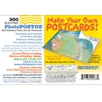 PhotoPOSTOS - Self Adhesive, Acid-Free Blank Postcards
