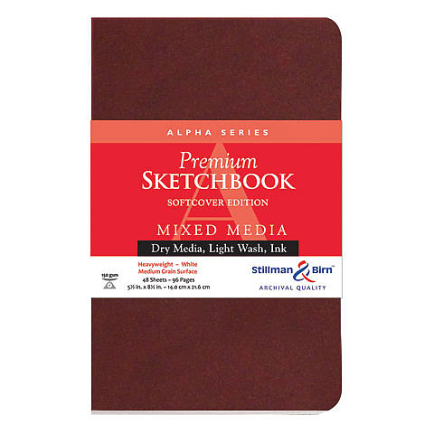 Stillman & Birn Alpha Series Premium Soft-Cover Sketch Books