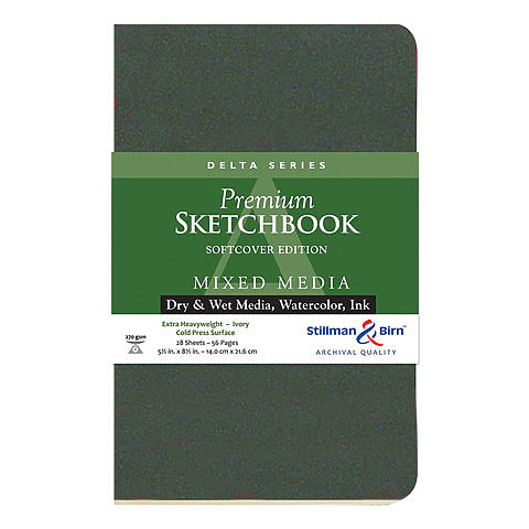 Stillman & Birn Delta Series Premium Soft-Cover Sketch Books