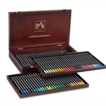 Caran D'ache Museum Aquarelle Watercolor Pencils - 72 Colors in a Wood Box