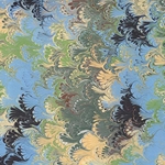 Stephen Pittelkow Hand Marbled Paper- Pattern #4