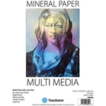 Yasutomo Mineral Paper Multi-Media Pad - 9"x12" 20 Sheet Pad