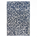 Spiderweb Amate Bark Paper from Mexico- Marine Blue 15.5x23 Inch Sheet