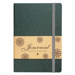 Shizen Design Acid Free Journal- 6"x8" Green Cover (White Pages)