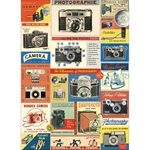 Cavallini Decorative Paper - Cameras 20"x28" Sheet