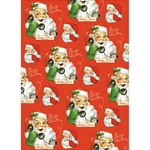 Cavallini Decorative Paper - Hello Santa 20"x28" Sheet