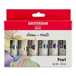Amsterdam Acrylics Pearl Set 6 × 20 ml