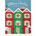 Cavallini Decorative Paper - Christmas Lane 20"x28" Sheet