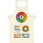 Cavallini Apron- Vintage Color Wheel