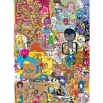Jon Burgerman Character Collage- 19.5x27" Sheet