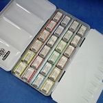 Schmincke Watercolor Set - 24 Full Pans in a Metal Box
