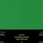 Origami Paper- 50 Green Sheets