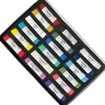 Great American Pastels - Assorted Color Set - 18 Handmade Soft Pastels