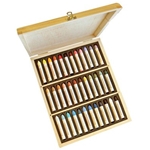 Sennelier Grand Oil Pastel Wood Box Set of 36