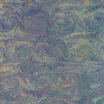 Handmade Italian Marble Paper- Scroll Swirls Sky Blue 19.5 x 27" Sheet