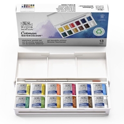 Winsor & Newton Cotman Watercolor Sketchers Pocket Box (12 Half Pans)