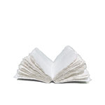 Lamali Liasse Soft-Cover Handmade Books - White