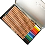 Cretacolor Fine Art Pastel Pencil Sets- 12 Colors in a Reusable Tin